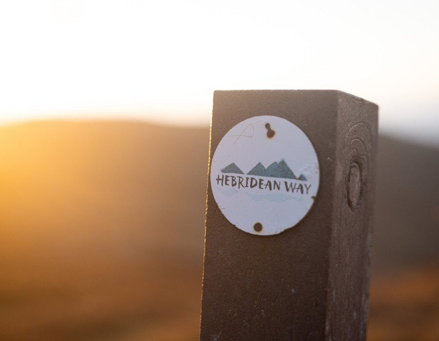 Hebridean Way sign