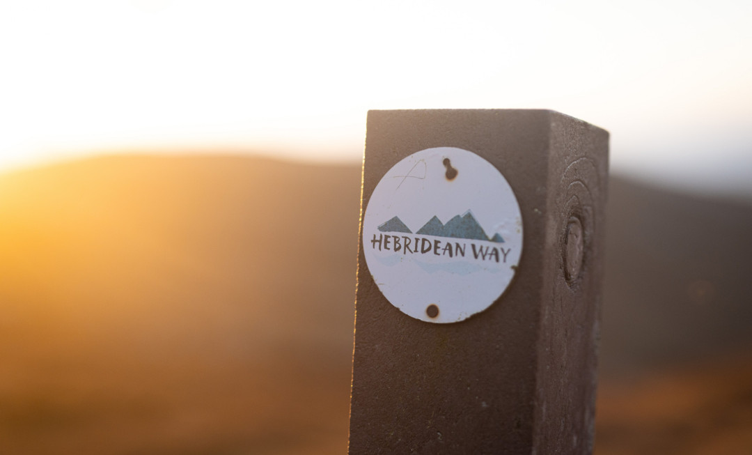 Hebridean Way sign
